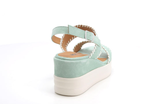 Melluso Donna Sandali Camoscio R80522D-230869 Verde